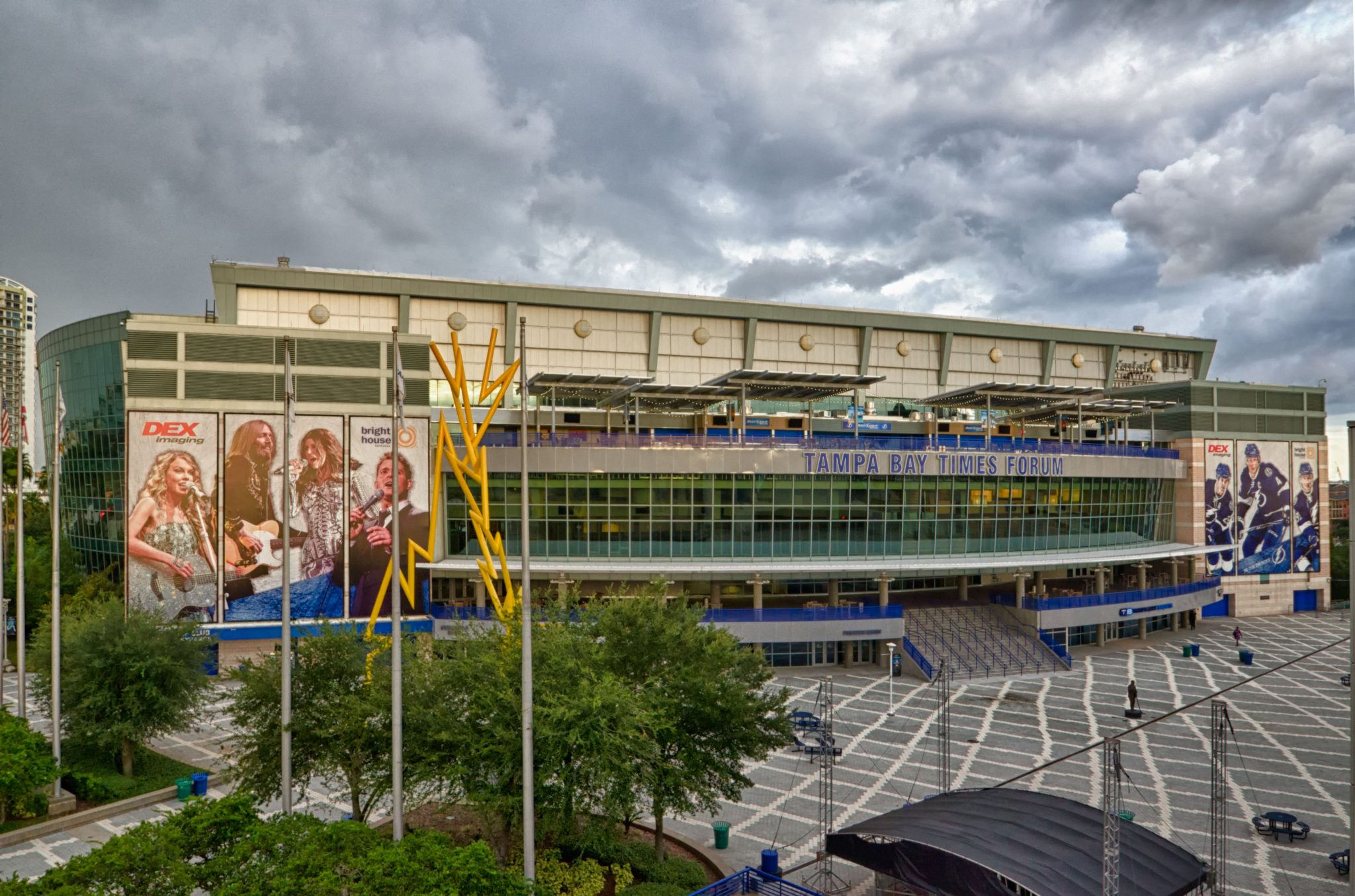 Tampa Bay Lightning Amalie Arena Renovation